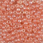 #8 Miyuki Seed Beads - Pink Shell Luster, 8-9366-TB, 1 five inch tube, approx 858 beads, 22 grams