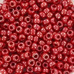 #11 Miyuki Seed Beads - Opaque Red Luster, 11-9426-Tb, 1 five inch tube, approx 24 grams