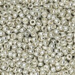 #11 Miyuki Seed Beads - Galvanized Silver, 11-91051-Tb, 1 five inch tube, approx 24 grams