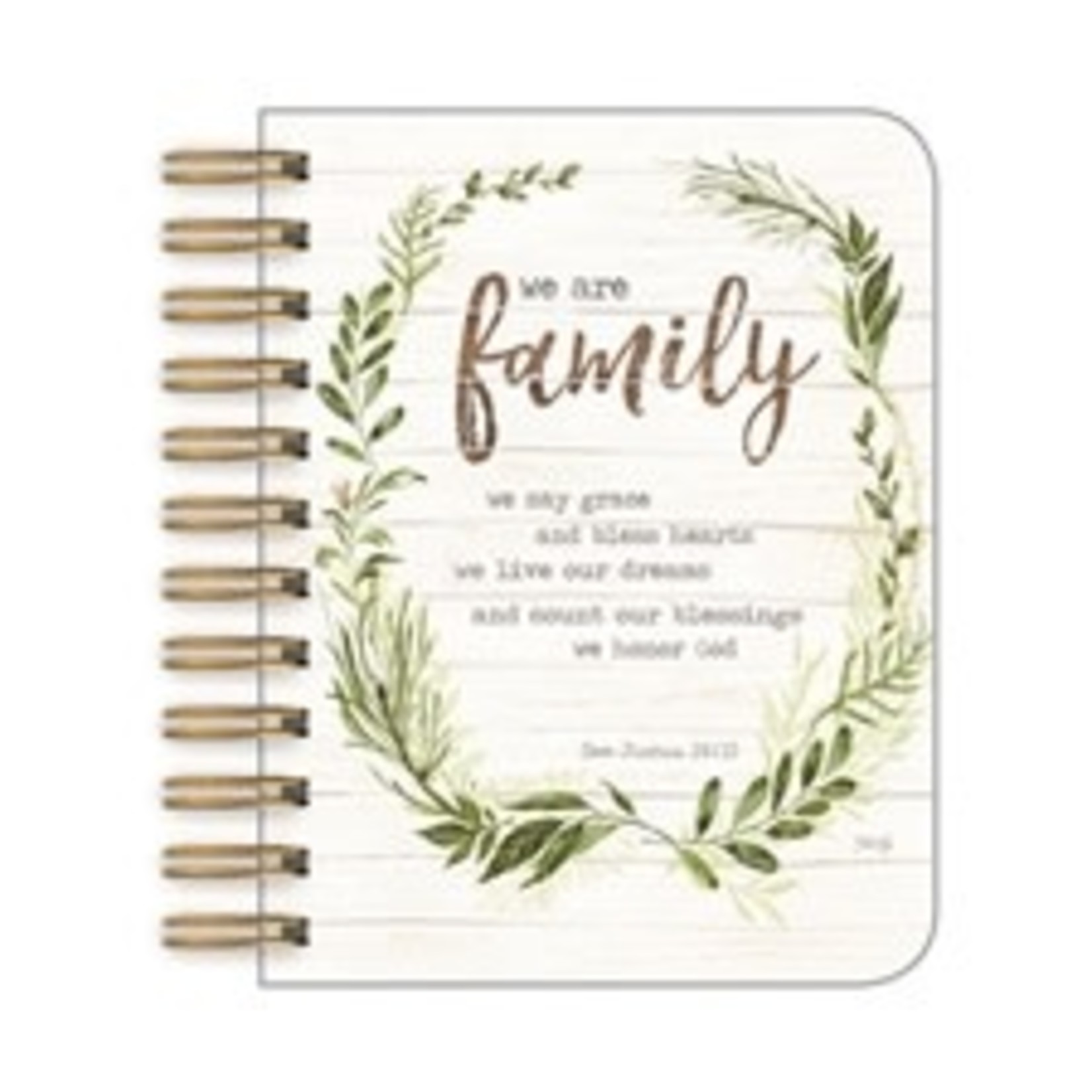 Legacy Publishing Group Stationery: “ We Are Family” Little Spiral Notebook