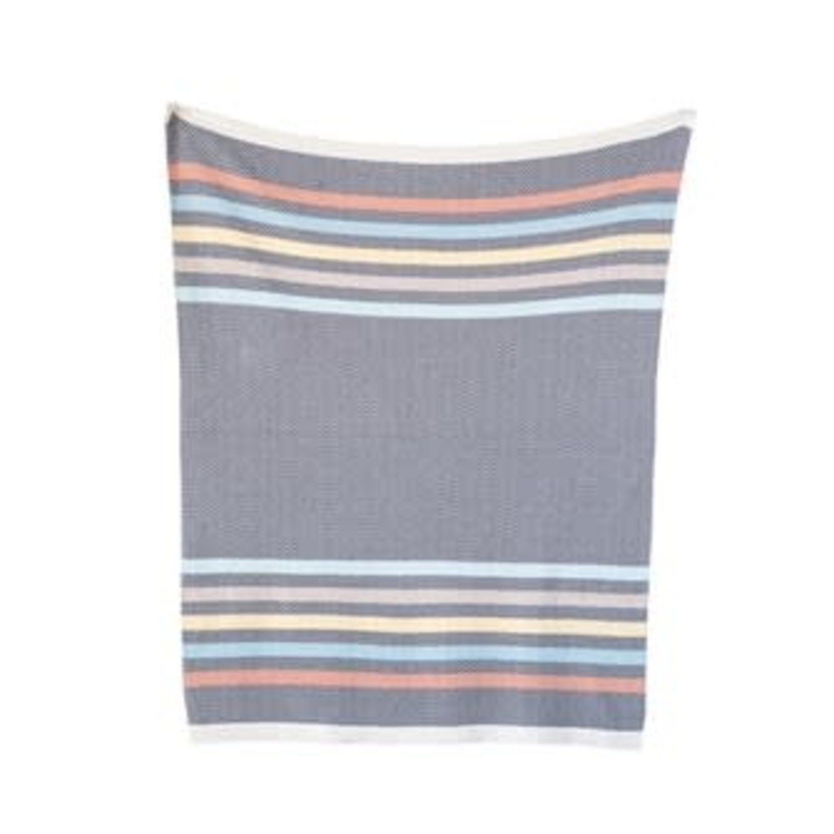 Creative Co-op Cotton Knit Blanket