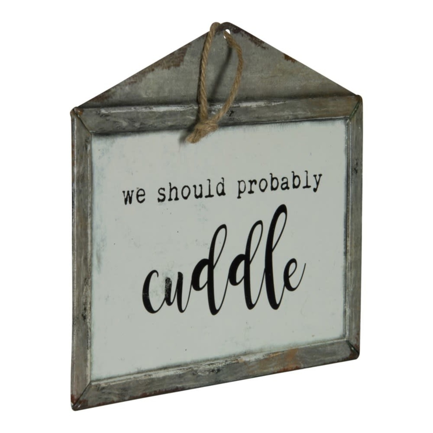 VIP Home & Garden Cuddle Hanging Tin Sign