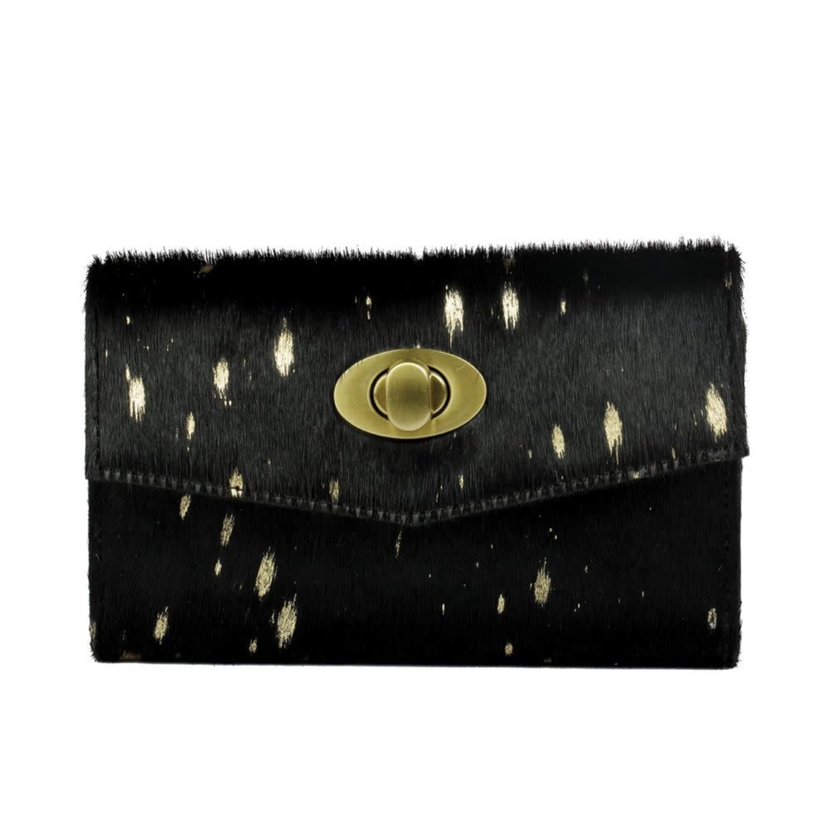 Myra Bag Wallet: Dotted Gold