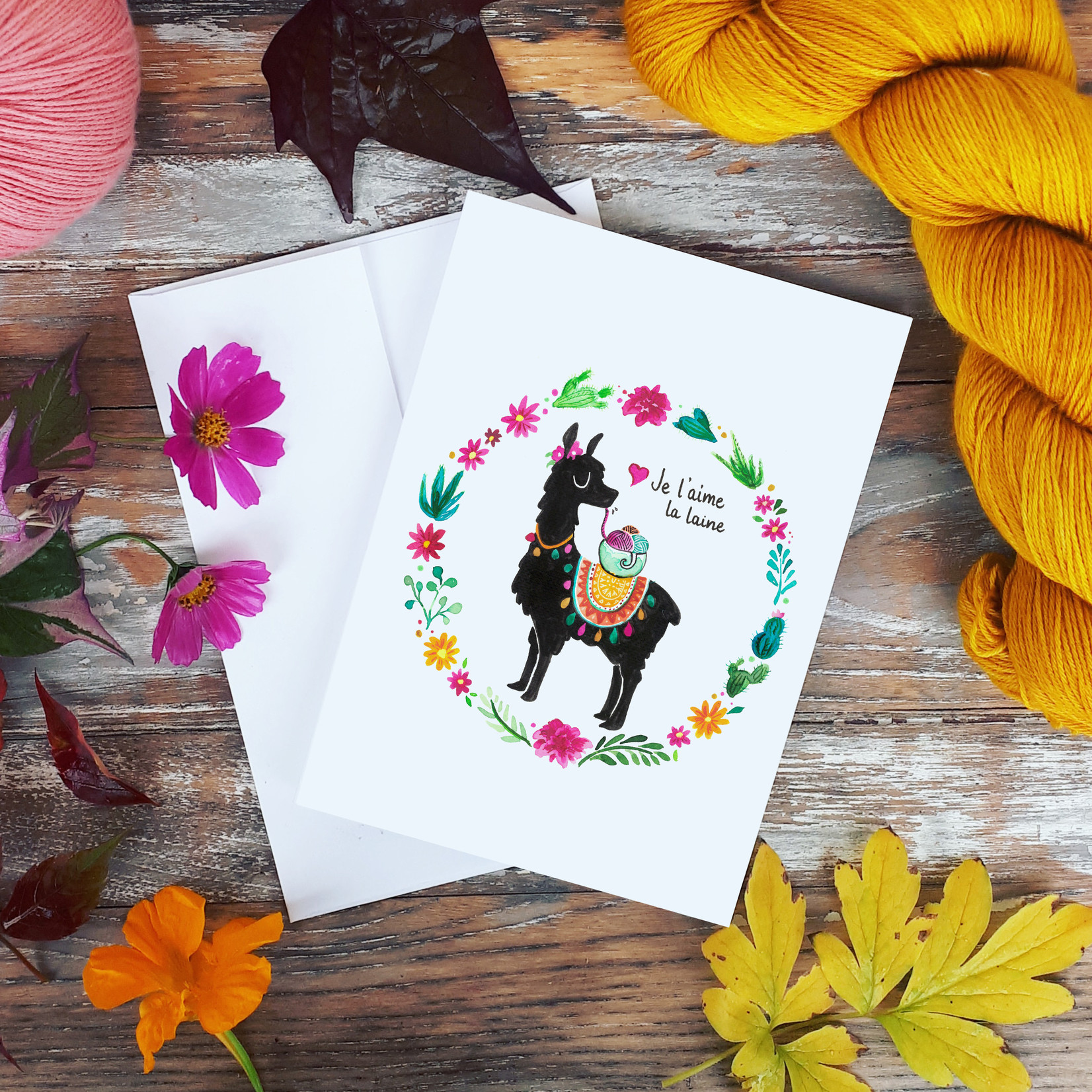 Marie Licorne Illustration Greeting Cards by Marie Licorne