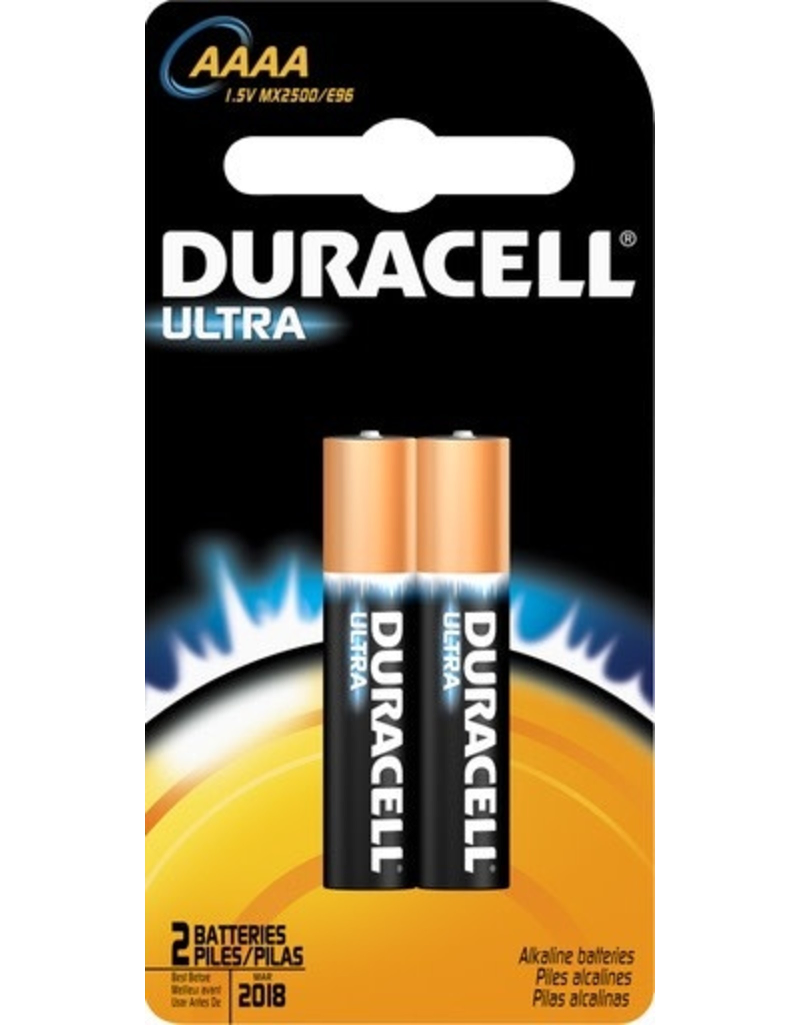 Duracell Inst. Duracell AAAA-Battery 2 Pack