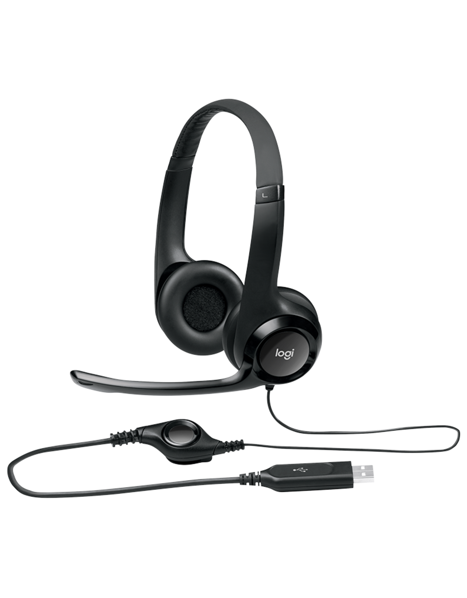 Logitech Inst Logitech H390 USB Headset Central Tech Store