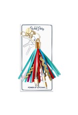 Packed Party Sweet treat tassel charging keychain
