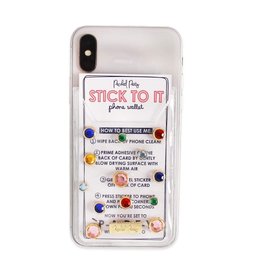 Packed Party Colored Rivets Phone Card Holder