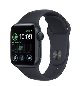 Apple Apple Watch SE GPS 40mm Midnight Aluminum Case with Midnight Sport Band