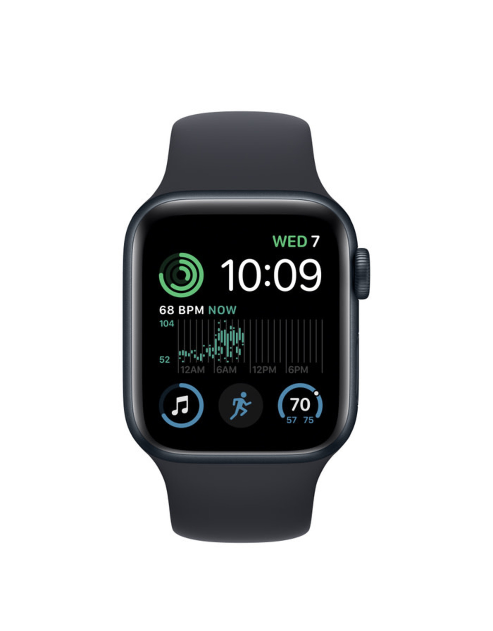 Buy Apple Watch SE GPS, 40mm Midnight Aluminum Case with Light