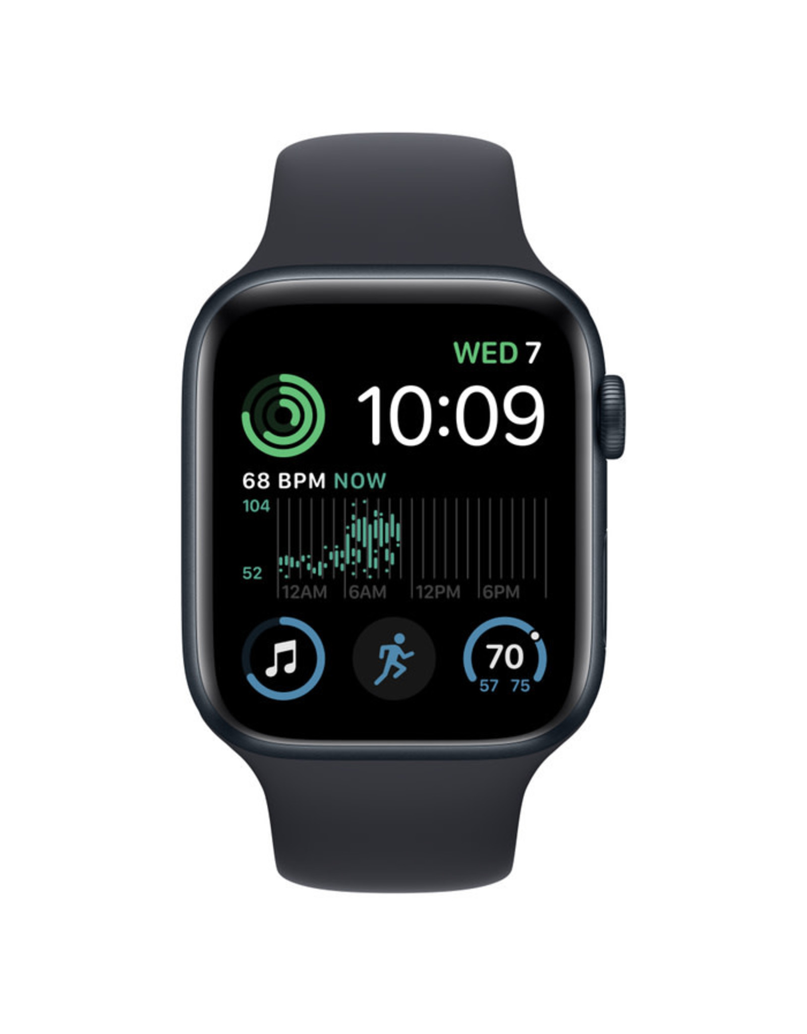 Apple Apple Watch SE GPS 44mm Midnight Aluminum Case with Midnight Sport Band