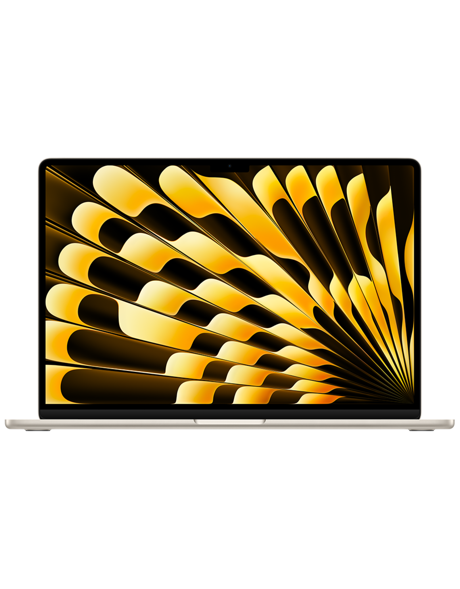 Apple 15-inch MacBook Air: Apple M2 chip with 8-core CPU and 10-core GPU, 256GB - Starlight