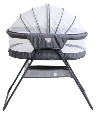 Baby Inc Sonno Bassinet- Silver Birch