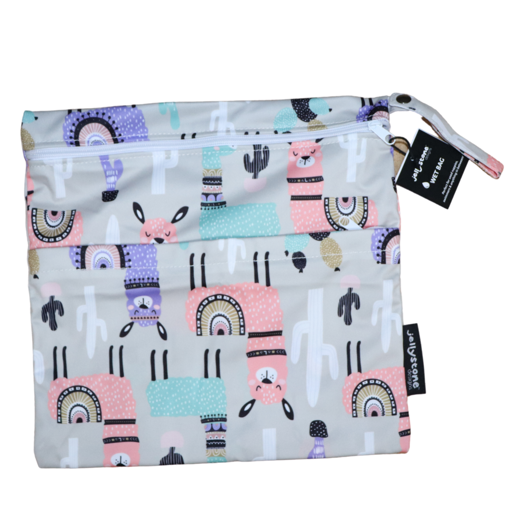 Jellystone Designs JELLYSTONE WET BAGIntroducing Jellystone Design's new wet bag for all your on-the-go changing needs!   Transport your dry and wet cloth nappies hygienically and with ease with one of our wet bags. They help contain odours and leakages, keeping your bag fr