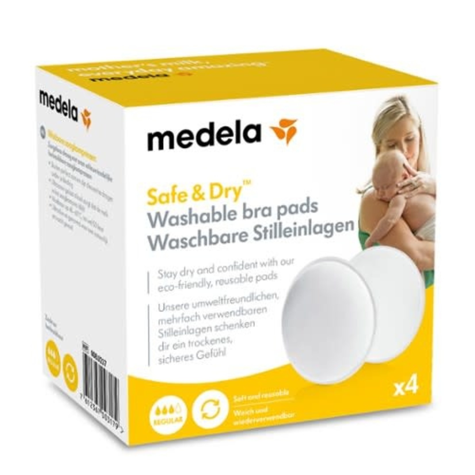 Medela Washable Bra Pads Box (4 Pads)