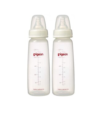 Pigeon Flexible™ Bottle 240ml Twin Pack (PP)