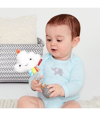 Skip Hop Silver Lining Cloud Rain Stick Rattle