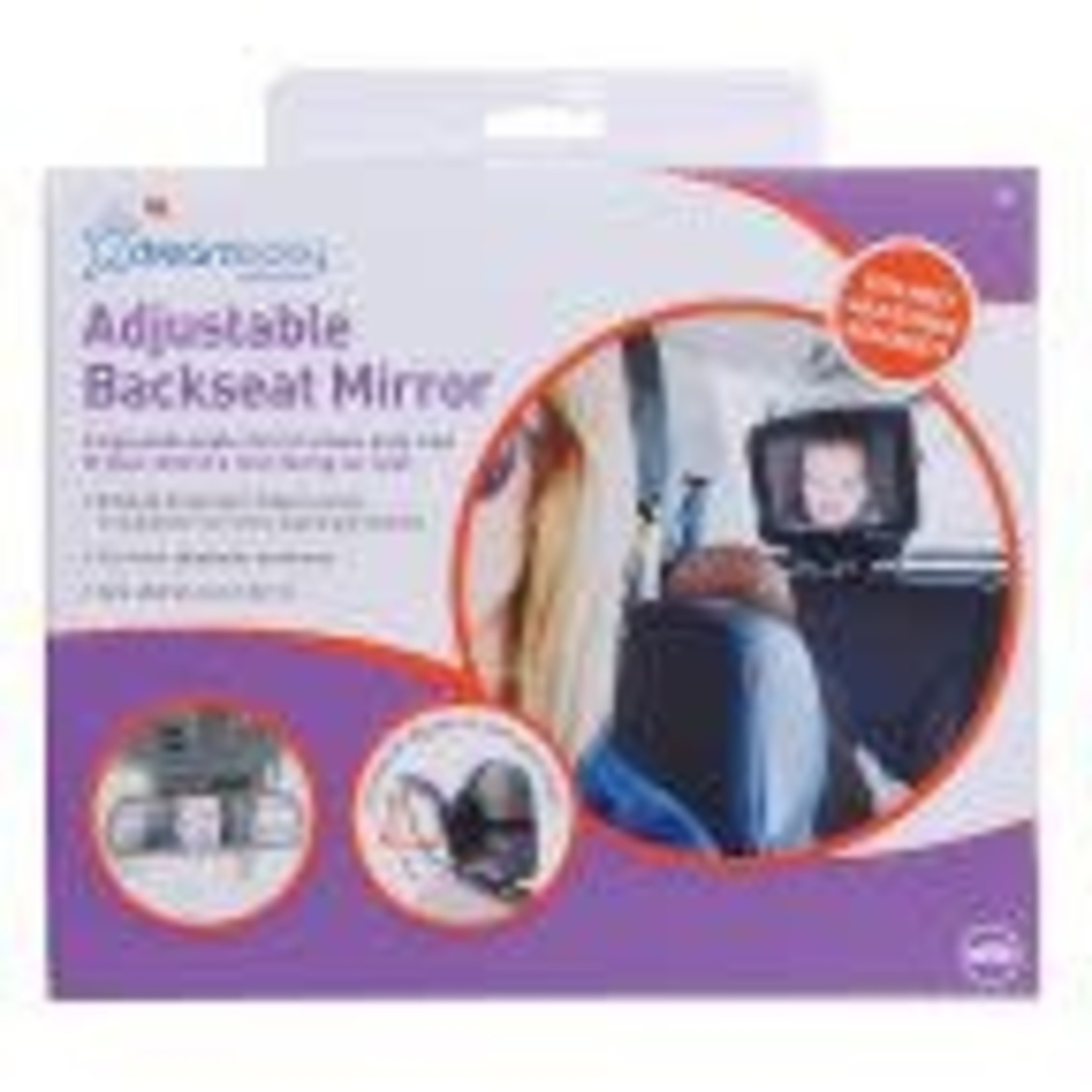 Dreambaby Dreambaby Adjustable backseat mirror(F263)