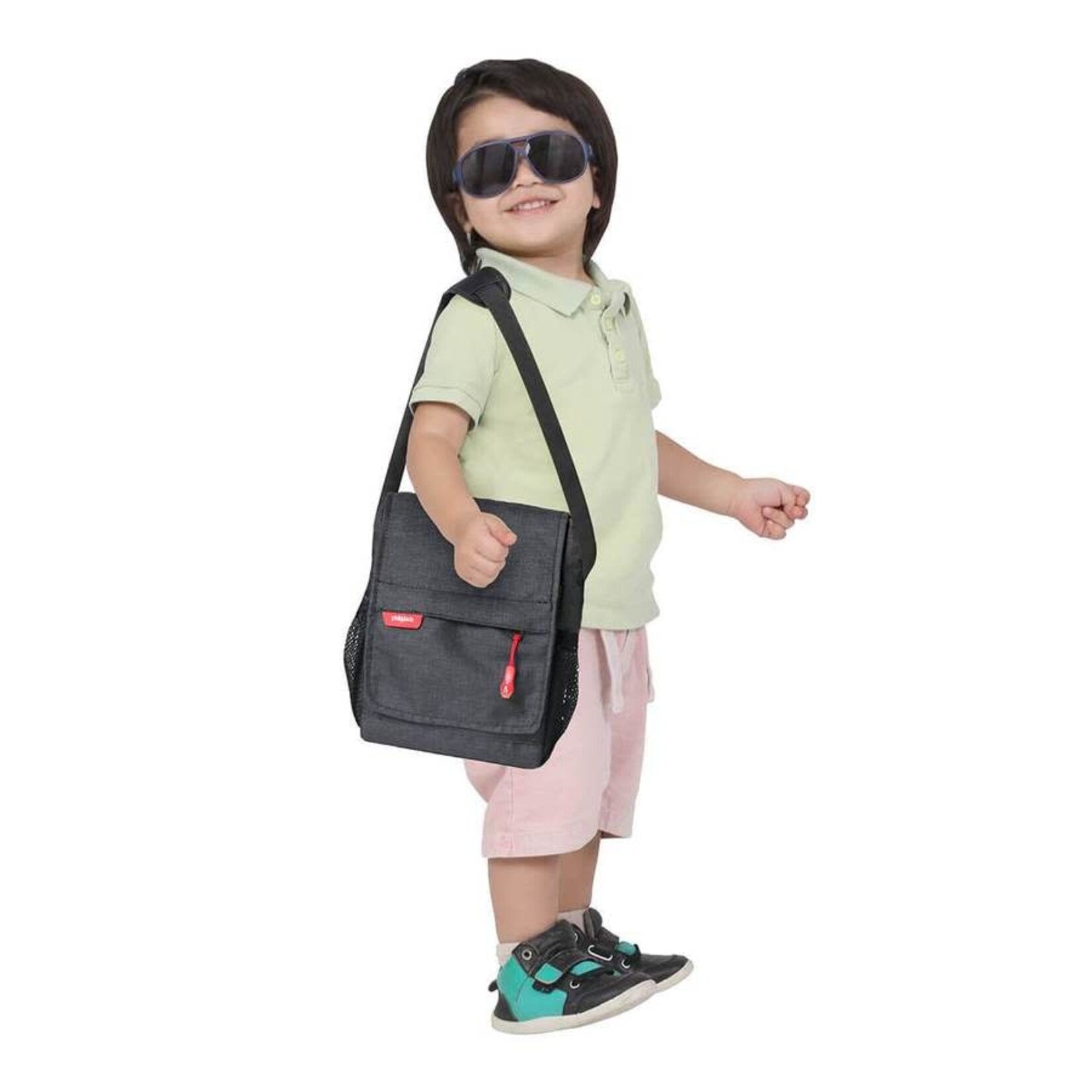 Phil&Teds diddie and mini-kiddie bag set black