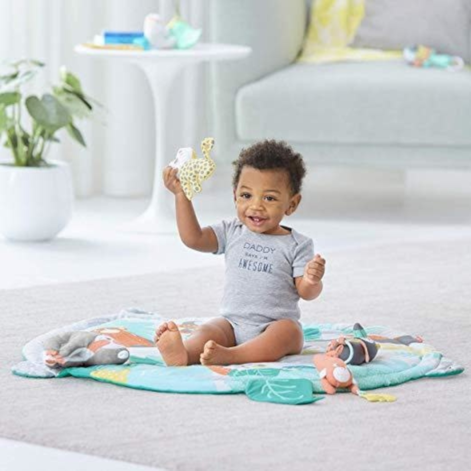 Skip Hop TROPICAL PARADISE ACTIVITY GYM & SOOTHER