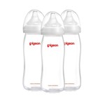 Pigeon SofTouch™ Bottle 330ml Triple Pack (PP)