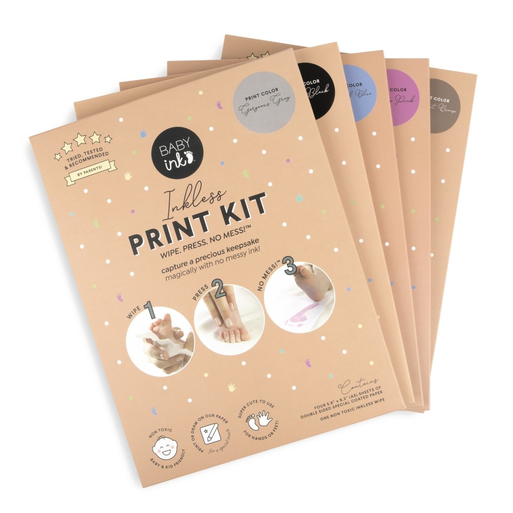 BABYink Baby Inc Ink-less Print Kit