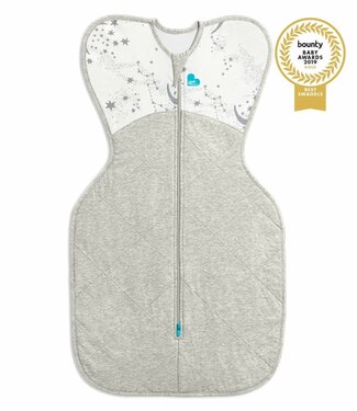 Love To Dream SWADDLE UP 2.5T-White-Moon & Stars