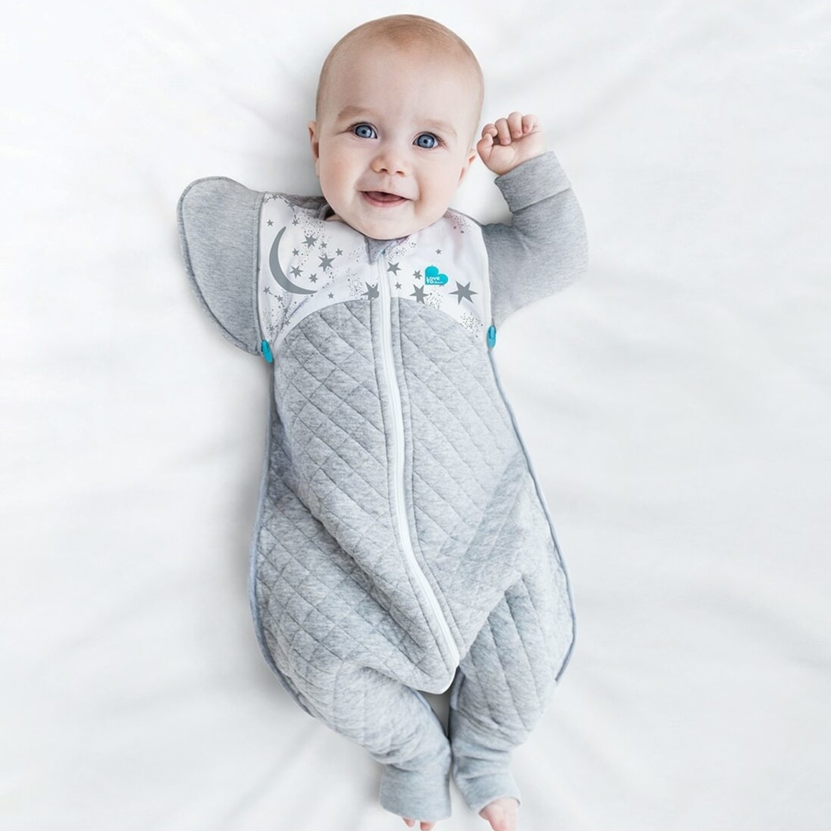 Love To Dream SWADDLE UP Transition Suit WARM 2.5T-White Moon&Stars