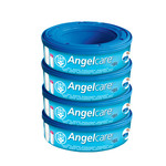 Angel Care Nappy Disposal System, Refill Cassettes(4 pack)