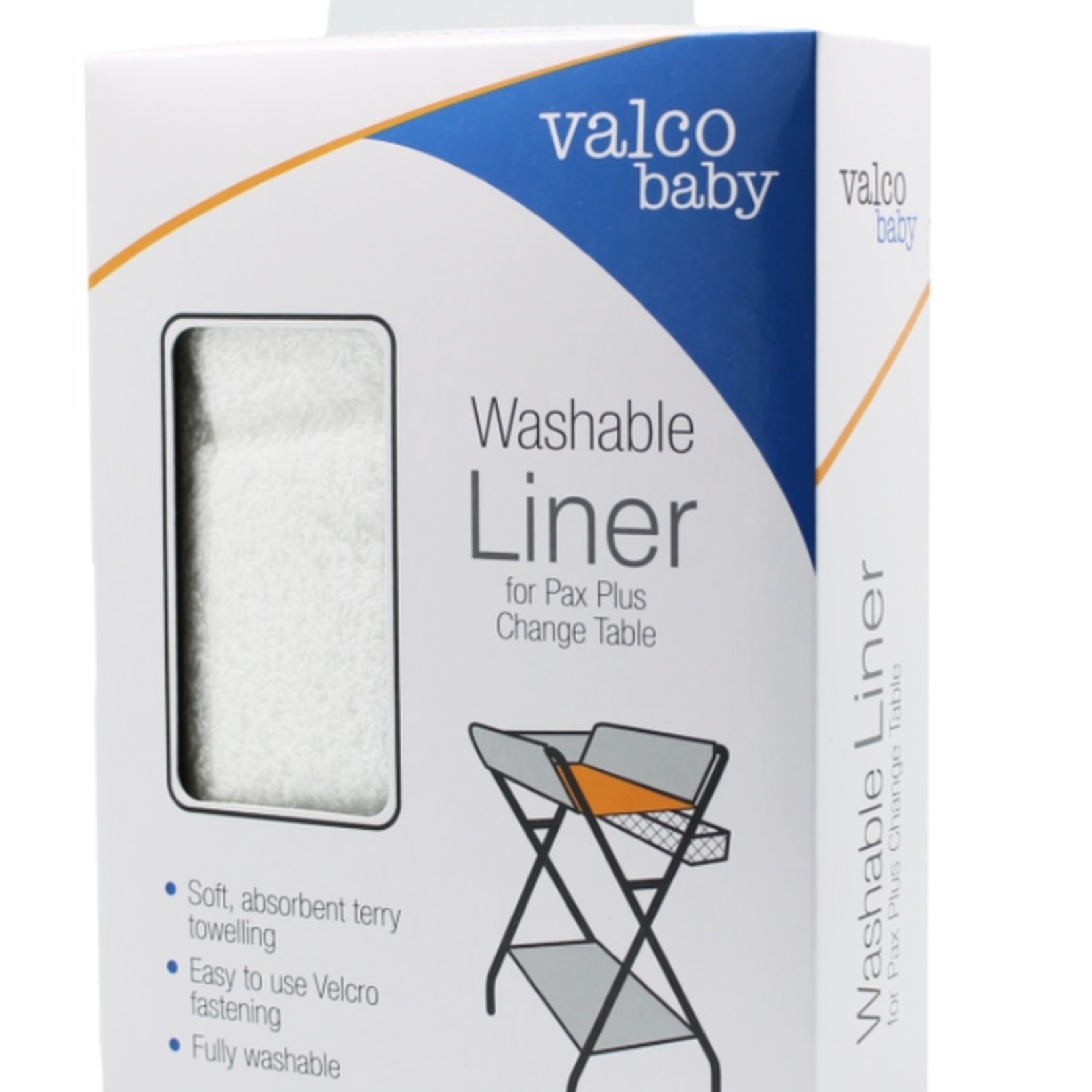 Valco Baby Pax Washable Liner 2Pk - White