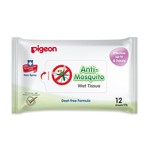 Pigeon Anti Mosquito Wipes 1 x 12s