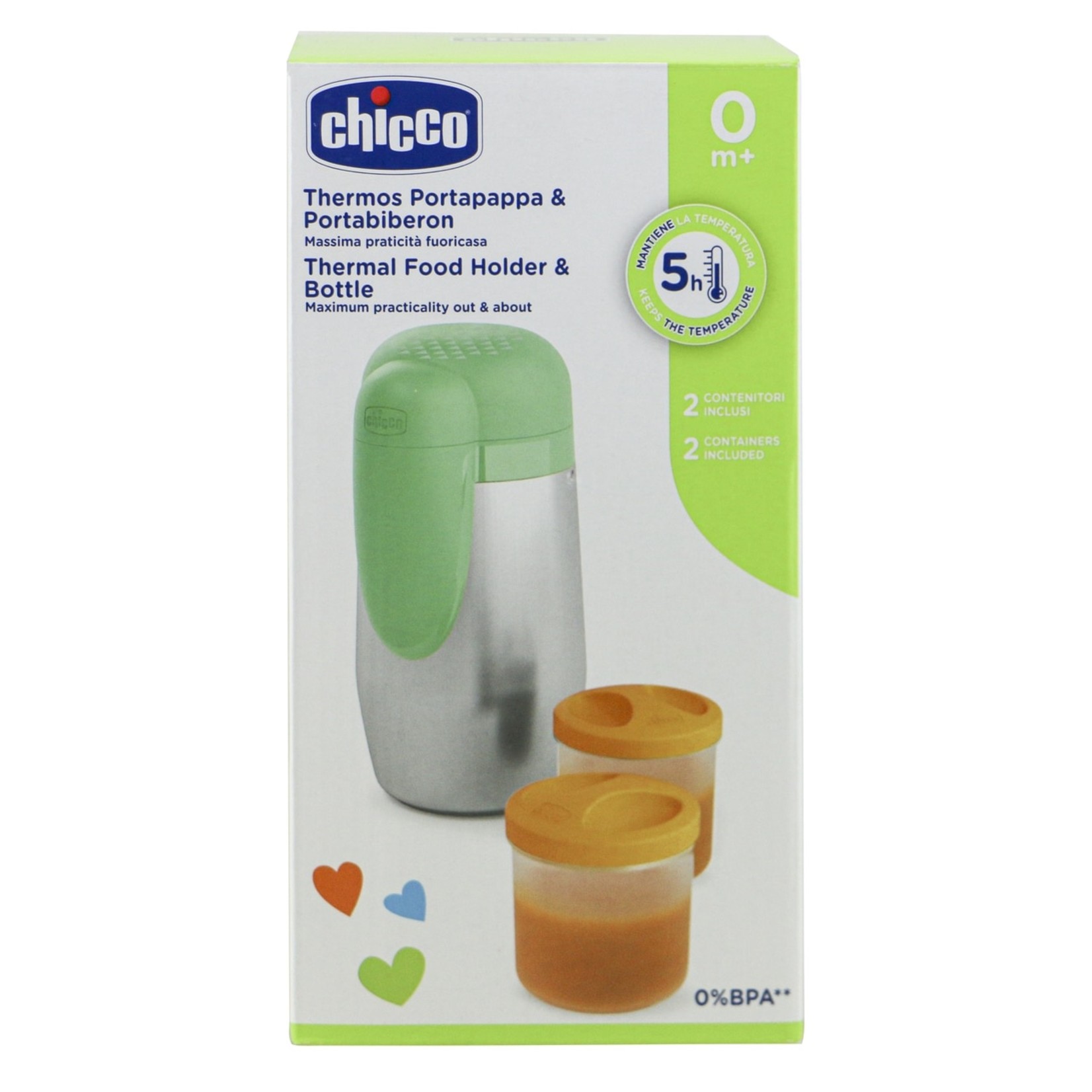 Chicco Thermal Bottle & Food Holder Whole Bubs