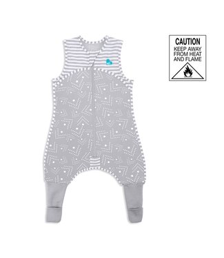 Love To Dream SLEEP SUIT 0.2 T-Grey Spots and Arrows