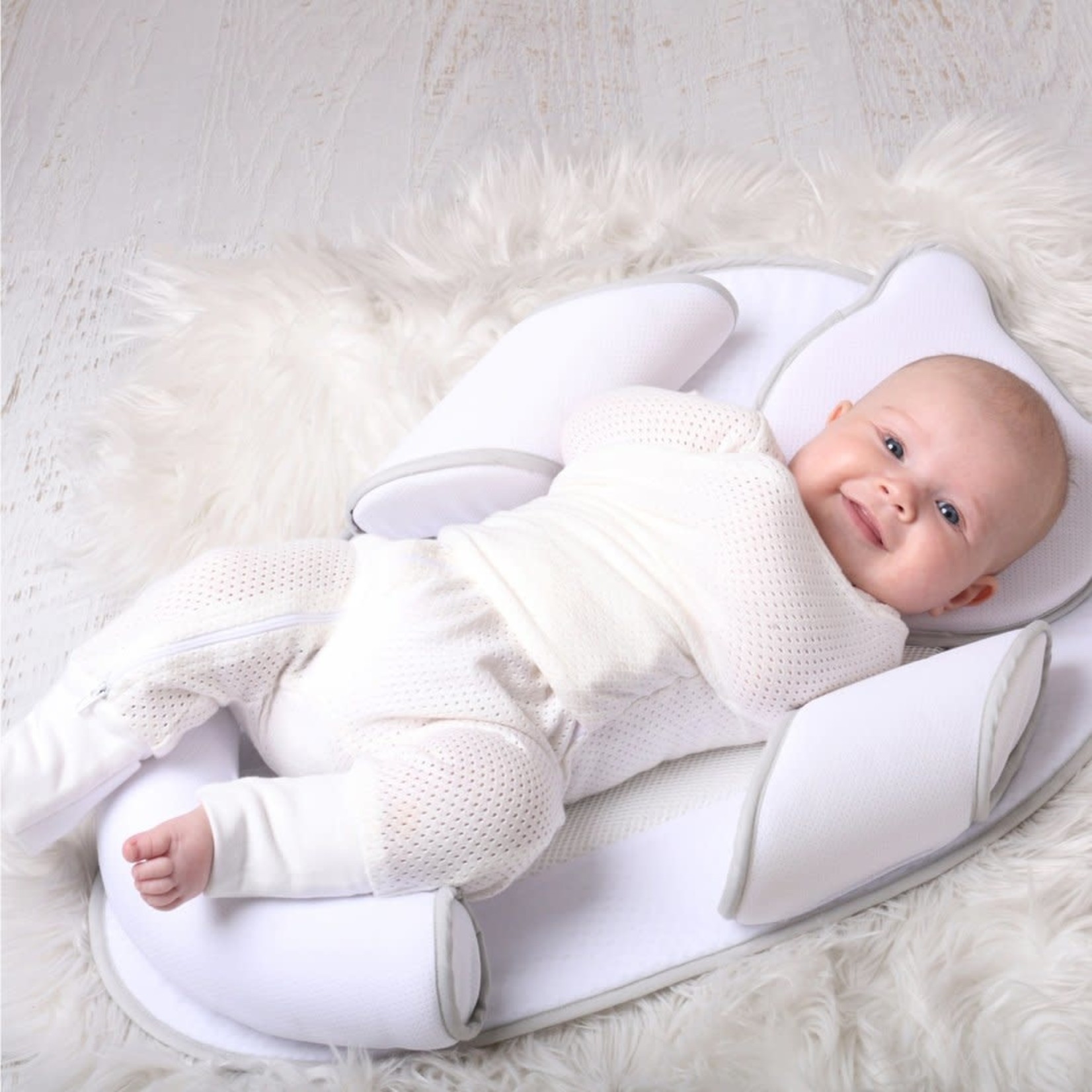 Bubba Blue Air+ Infant Sleep Positioner with Head Rest