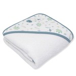 Living Textiles ORGANIC MUSLIN HOODED TOWEL