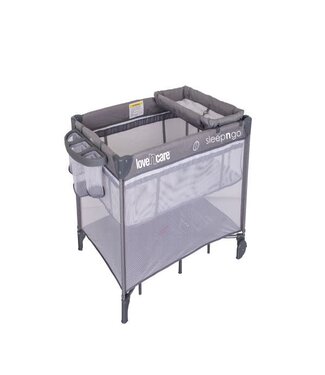 Love n care SLEEP N GO TRAVEL COT – GREY