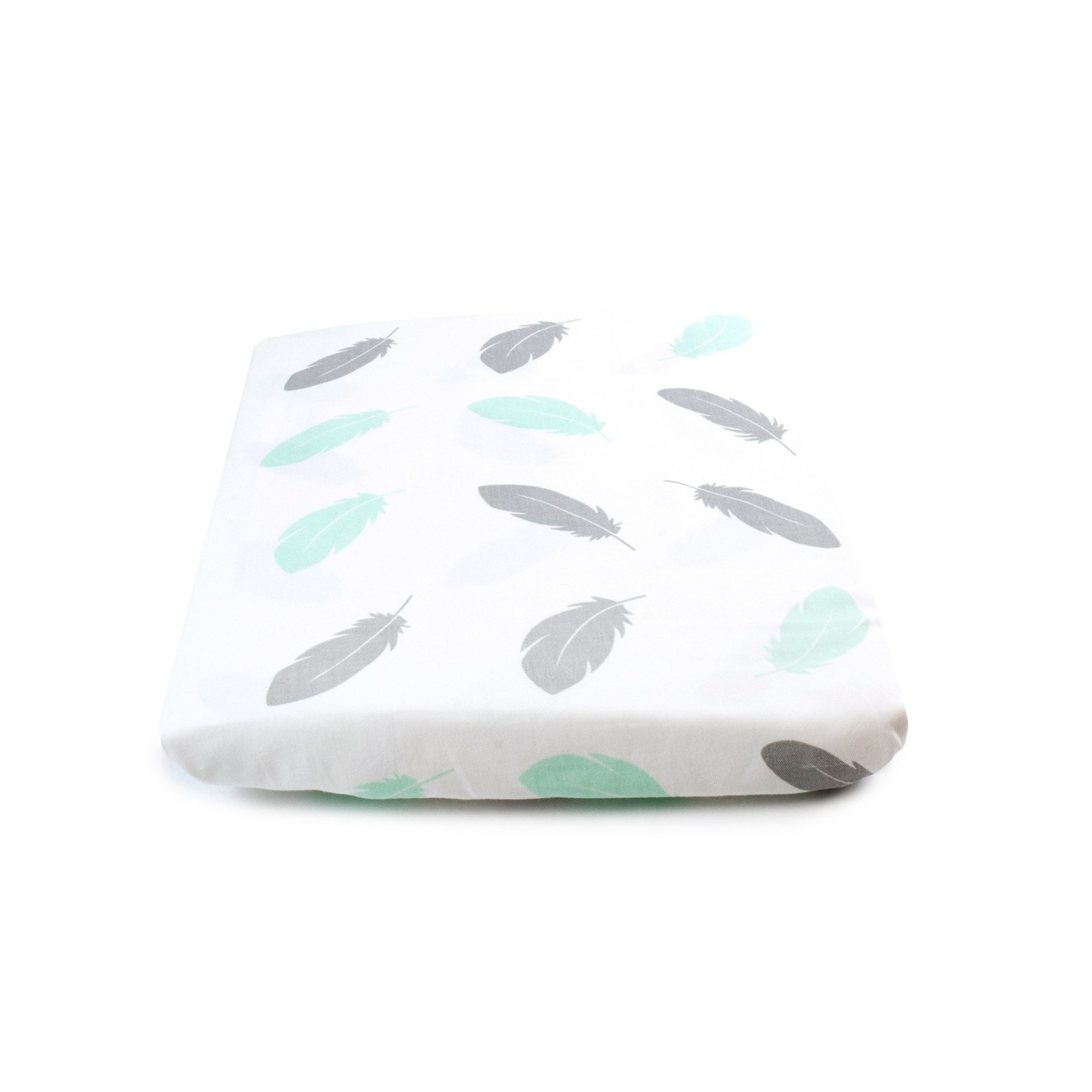 Bubba Blue New Organic Feathers Cot Fitted Sheet