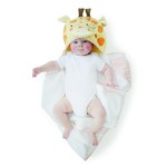 Bubba Blue Zoo Animals 'Giraffe' Novelty Hooded Bath Towel