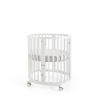 Stokke® Sleepi™ Mini-White+Free Sleepi mini bumper, Rod & Canopy