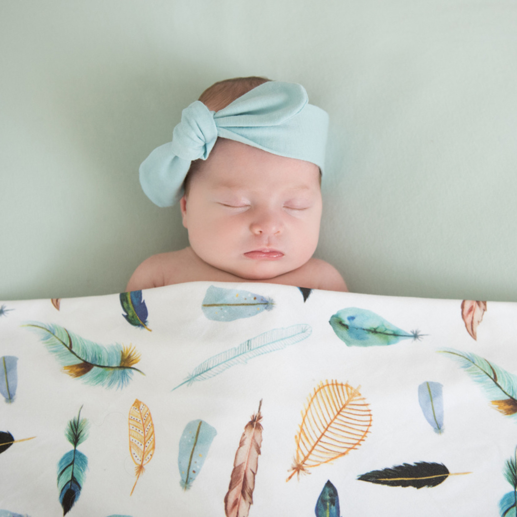 Snuggle Hunny Baby Jersey Wrap & Beanie Set-Dreamweaver