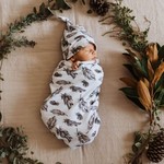 Snuggle Hunny Snuggle Swaddle & Beanie Set-Quill