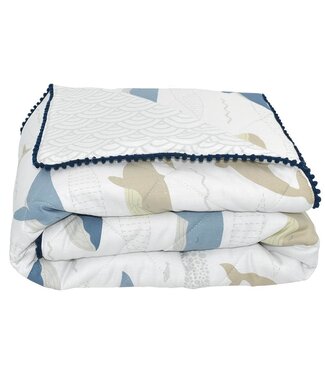 Living Textiles COT COMFORTER - OCEANIA