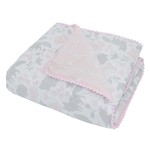 Living Textiles QUILTED COT COMFORTER - FOREST FRIENDS