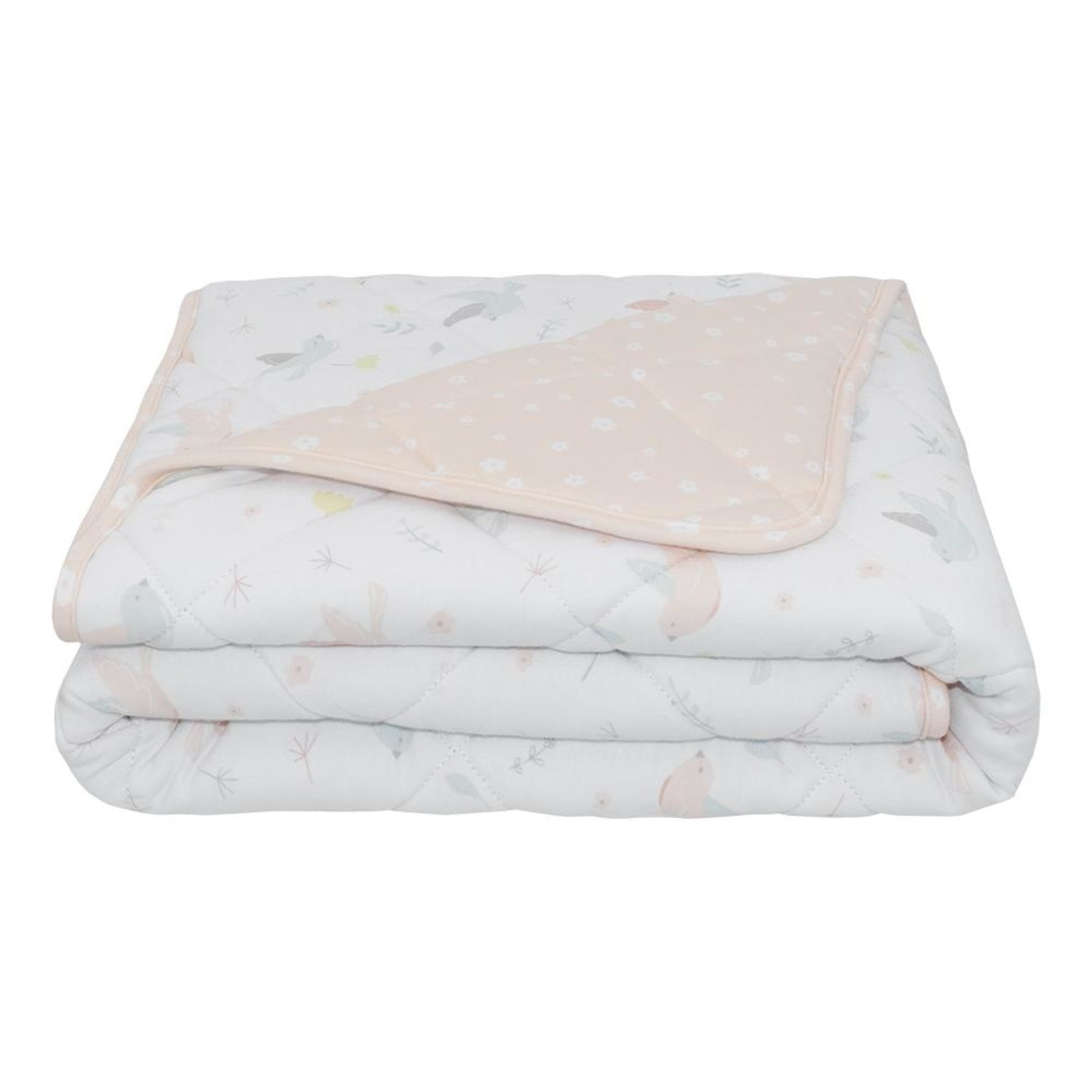 Living Textiles QUILTED COT COMFORTER - AVA/FLORAL