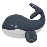 Living Textiles WALTER THE WHALE CUSHION