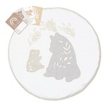 Living Textiles PLAY MAT WITH MILESTONE CARDS - BOSCO BEAR