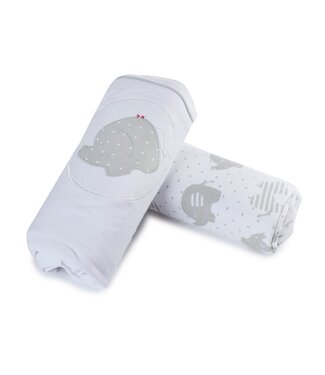 Bubba Blue 2pk Stretch Swaddle Wraps PETIT ELEPHANT