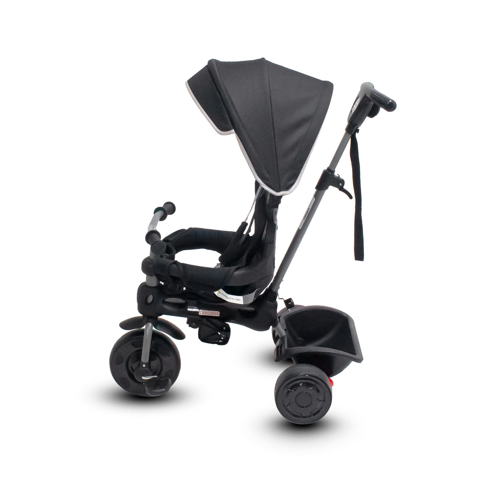 VeeBee Explorer 3 Stage Trike-Black