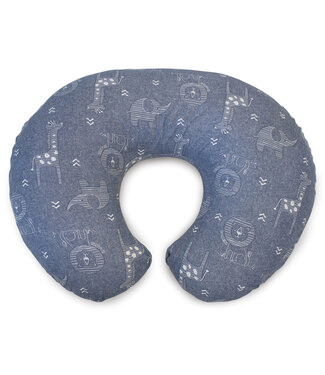 Chicco Boppy Pillow-Denim Animals