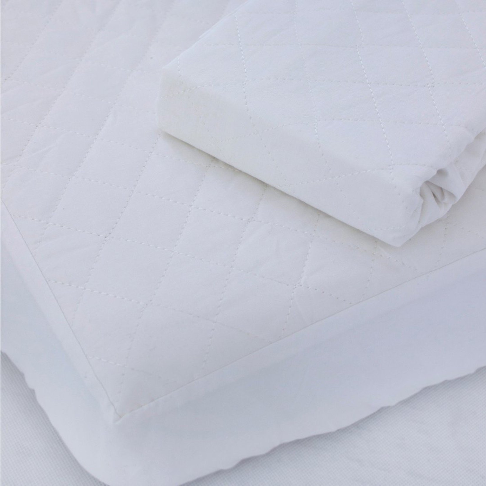 Bubba Blue Breathe Easy® Waterproof Quilted Mattress Protector-Bassinet